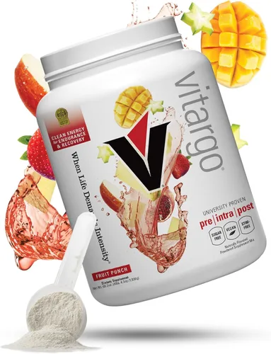 Miniatura 15 de Vitargo Polvo de Carbohidratos Alimenta el Glicógeno Muscular 2 Veces Más Rápido 1 Libra Uva Polvo de Recuperación Pre y Post Entrenamiento