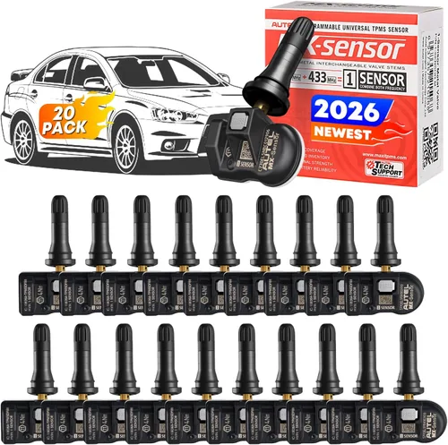 Autel 1-Sensor - A granel de (20), sensor TPMS 2 en 1 MX-Sensor 315 Mhz/433 Mhz, sensores de neumáticos, vástago de goma 100% clonable, nivel OE