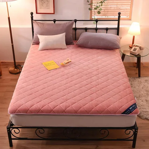 Miniatura 10 de KKCD Colchón de futón japonés de felpa con leche, colchón plegable para dormir, tapete de tatami japonés, suave y portátil, acolchado, azul, 35 x 74