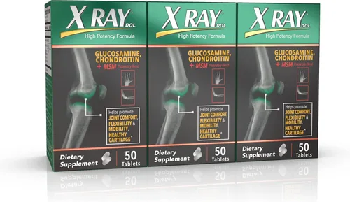 Miniatura 8 de X RAY DOL Suplemento Alimenticio para mejorar la salud de las articulaciones. Glucosamina, 50 Tabs