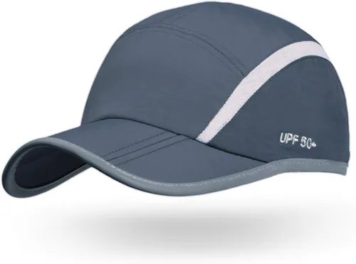 Miniatura 25 de ELLEWIN Gorra de béisbol unisex UPF 50 sin estructura, con pico grande y plegable