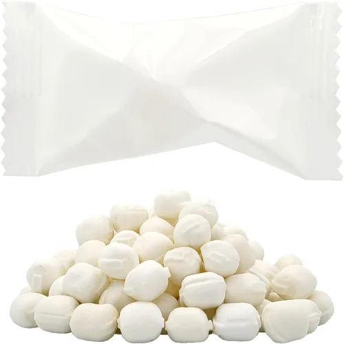 Miniatura 4 de The Dreidel Company Menta blanca, caramelos de menta, mentas después de la cena, sin grasa, lácteos certificados Kosher, envueltos individualmente