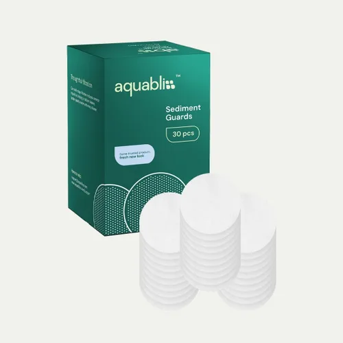 Miniatura 2 de Almohadillas de sedimento para filtro de ducha AquaBliss - Protege tu piel y cabello del óxido, polvo, arena y otras impurezas en tu agua.