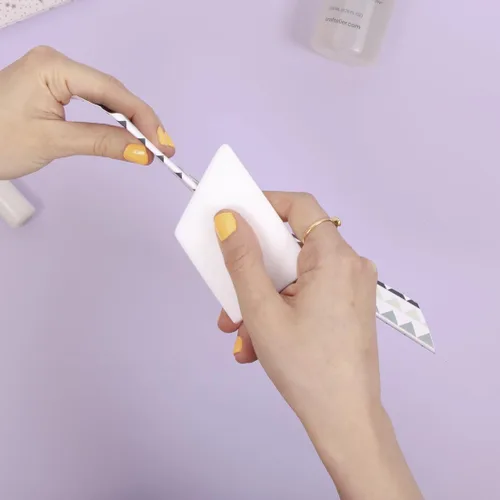 Miniatura 4 de Craftelier - Carpeta diagonal de hueso de teflón para papel Ideal para álbumes de recortes y manualidades como cartón, origami, encuadernación
