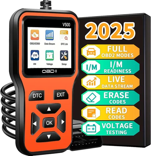 Miniatura 9 de Herramienta de diagnóstico del escáner OBD2: herramienta de escáner de código de luz del motor con reinicio, DTC, flujo de datos, preparación I/M