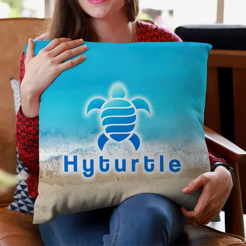 Miniatura 6 de Hyturtle Almohada Conmemorativa Personalizada de Condolencias con Inserto de 12"x12" Regalos Impresos de Doble Cara para la Pérdida de un Ser Cielo 3