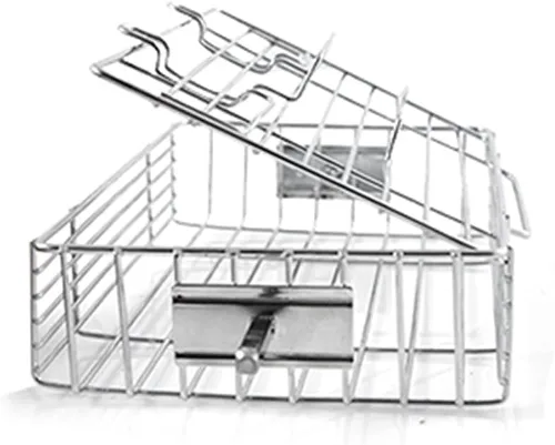 Miniatura 4 de Nuwave Cesta de asador para Brio de 14 y 15.5 cuartos de galón, con revestimiento cromado, compatible con Nuwave Digital Air Fryer modelos 38001