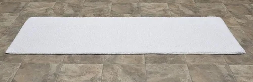 Miniatura 16 de Garland Rug Queen Cotton Sea Foam de 22 x 60 pulgadas ultra suave, afelpada, altamente absorbente, lavable a máquina, toalla de suelo para ducha