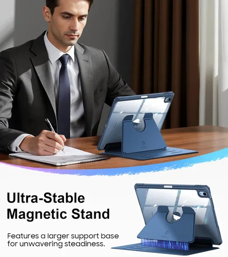 Miniatura 5 de Fintie Funda magnética con soporte para iPad Air de 11 pulgadas M4/M3/M2 (2026/2025/2024), iPad Air de 5ª / 4ª generación (2022/2020) de 10.9 Azul