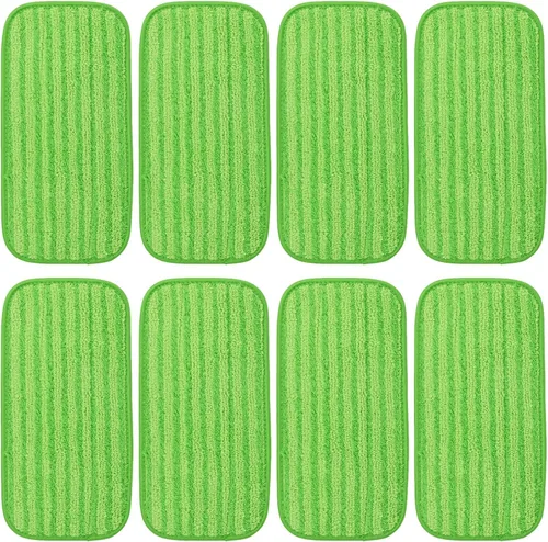 Miniatura 9 de Almohadillas de microfibra compatibles con Swiffer WetJet, accesorios de repuesto para limpiar suelos de madera dura, almohadillas reutilizables