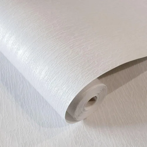 Miniatura 4 de CONCORD WALLCOVERINGS ™ Muestra solo para fines de exhibición - Papel tapiz moderno con textura moderna, brillo de pared de vinilo y mica, Blanco