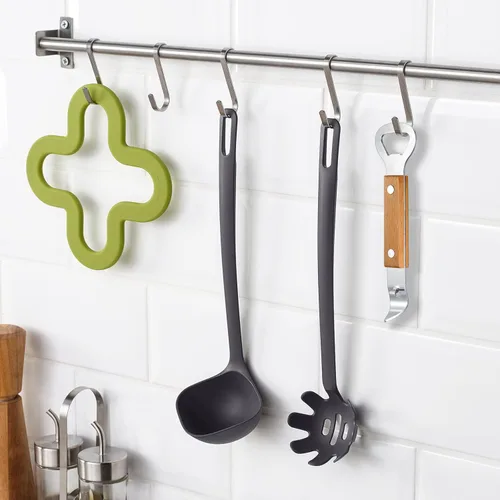 Miniatura 6 de HANCELANT Abrebotellas con punzón para latas, abridor de latas manual de acero inoxidable, paquete de 3 Madera clara