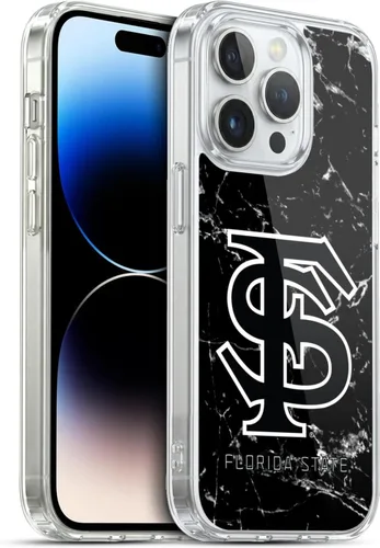 Miniatura 156 de Head Case Designs Funda de gel suave FSU Seminoles de la Universidad Estatal de Florida con licencia oficial compatible con Apple iPhone 13 Pro Max