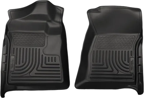 Miniatura 16 de Husky Liners Tapetes Weatherbeater Compatible con Ford F-250/F-350 doble cabina SOLO 2011-2016 Fila 2, 1 pieza, negro - 19701