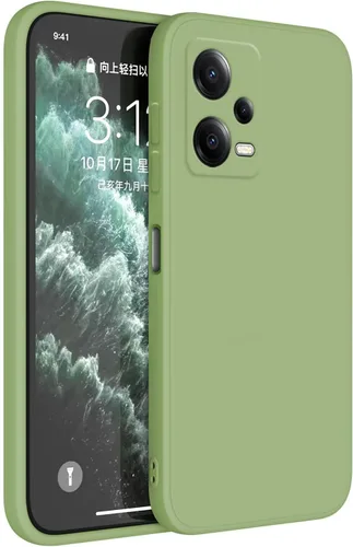 Miniatura 7 de Funda de silicona TPU compatible con Redmi Note 12 Pro 5G (6.67 pulgadas), funda de funda, color blanco antiguo