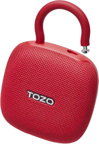 Miniatura 9 de TOZO PE1 - Altavoces Bluetooth portátiles con mosquetón ajustable, mini altavoz de ducha inalámbrico Bluetooth con IPX8 impermeable, 32 horas