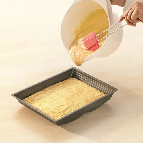 Miniatura 4 de RBV Birkmann "Book Cake Pan, gris, 9.8 x 13.4 x 1.8 in