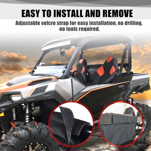 Miniatura 4 de Bolsa de Asiento Central UTV Compatible con Polaris General 1000/1000-4 / XP 1000 / XP 4 1000 2016-2025 Accesorios Bolsa de Almacenamiento Grande