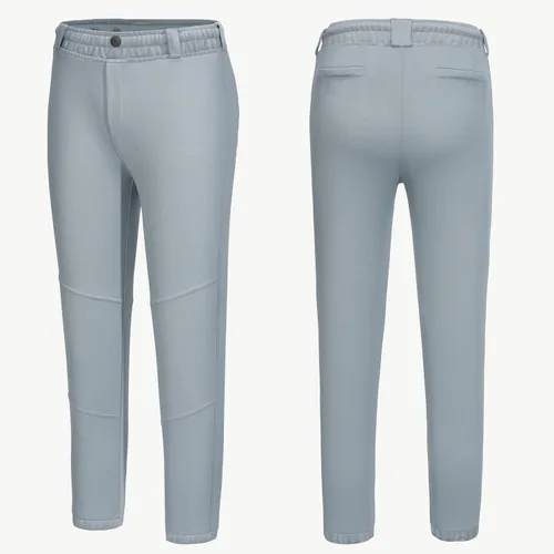 Miniatura 2 de Mivei Pantalones de béisbol para niños de 2 a 7 años, pantalones de béisbol para niños pequeños, pantalones de sóftbol con bolsillos UPF50+