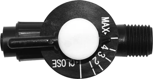 Miniatura 6 de MULAN R172060 Válvula de control NPT de 1/4 pulgada con tuerca compatible con Rainbow Automatic Cloro/Bromo Pool and Spa Feeder Modelos 300, 302