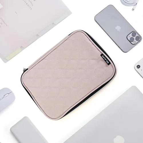 Miniatura 5 de BELALIFE Organizador electrónico, bolsa portátil para cables de viaje, almacenamiento técnico para cable, cargador, teléfono, auriculares, disco