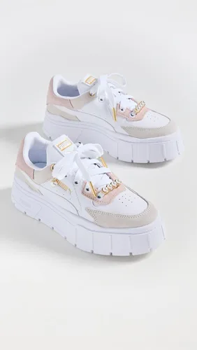 Miniatura 4 de PUMA Zapatillas Mayze Stack Edgy Pearl para mujer
