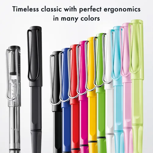 Miniatura 7 de Lamy Safari amarillo - Bolígrafo con empuñadura ergonómica y ancho de línea M - para una escritura larga y agradable - hecho de resistente plástico
