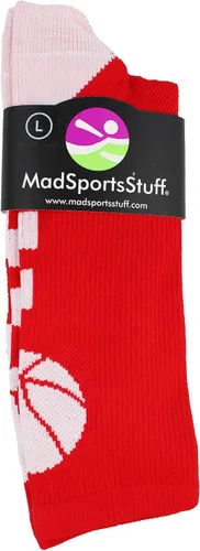 Miniatura 3 de Calcetines de baloncesto para niños, niñas, hombres, mujeres, calcetines atléticos, tallas para jóvenes y adultos, fabricados en los Estados Unidos