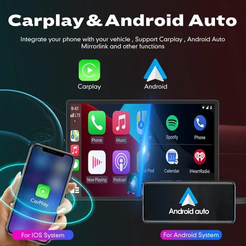 Miniatura 3 de Para Honda Fit Jazz 2009-2014 LHD Octa Core 4G+64G CarPlay Android Navegación Automática Estéreo GPS Radio Reverse Cámara Pantalla 13.1 "QLED