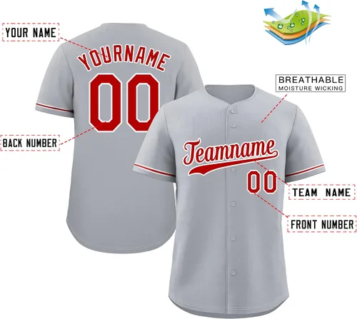 Miniatura 55 de Camisetas deportivas de jersey de béisbol personalizadas, nombre del equipo, número de logotipo, regalo para fanáticos adultos y jóvenes