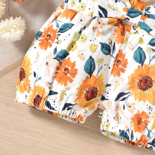 Miniatura 5 de Aalizzwell Conjunto de pantalones cortos para bebé recién nacido para el verano