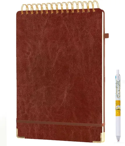 Miniatura 11 de Top - Cuaderno de espiral de 8.5 x 11 pulgadas, tamaño A4, de tapa dura, encuadernado en la parte superior, 240 páginas, papel rayado grueso de 3.53