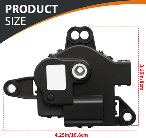 Miniatura 4 de 97157-3SAA0 604-327 Actuador de puerta de mezcla de calentador HVAC, repuesto para Hyundai Azera Elantra Sonata 2011-2017, repuesto para Kia Cadenza