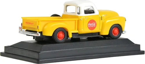 Miniatura 2 de Motor city classics Coca-Cola Diecast coleccionable Chevrolet 3100 Pickup 1953 Escala fundida a presión 1:72 Modelo 472002 Con licencia
