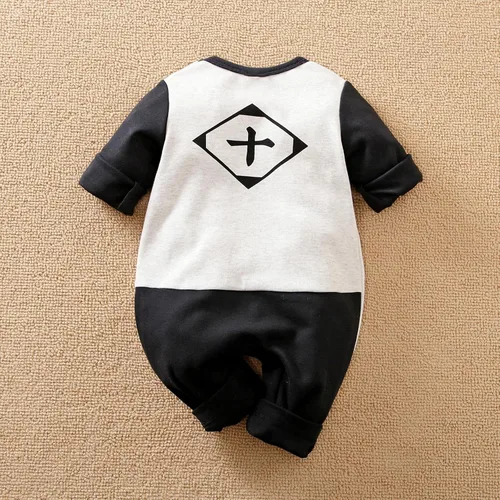 Miniatura 3 de RELABTABY Lindo mameluco de anime para bebé niño y niña, mameluco para Halloween, cosplay, ropa