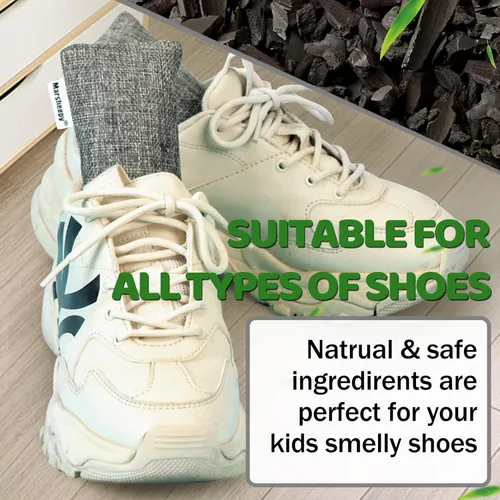 Miniatura 4 de 12 pack natural bolsas para purificar el aire y quitar olor, Zapato desodorante y olor eliminador 100% Natural no tóxico