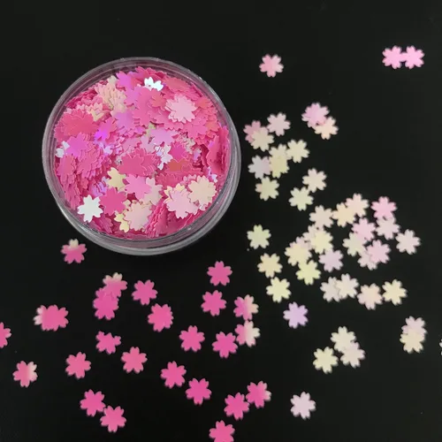 Miniatura 14 de PrettyG Paquete de 0.35 oz/paquete – Sakuras lentejuelas purpurina – Festival Rave belleza maquillaje cara cuerpo uñas arte decoración C03
