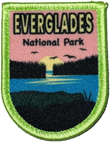Miniatura 9 de Parche de Parque Nacional Dry Tortugas – Accesorios de viaje, mochila, sombrero, visera solar, parches morales de gancho y bucle