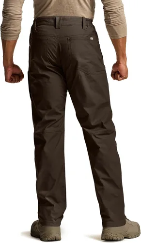 Miniatura 93 de CQR – Pantalones tácticos elásticos tipo cargo para hombre, resistentes al agua, de tela ripstop (antidesgarros), ligeros, ideales para uso diario