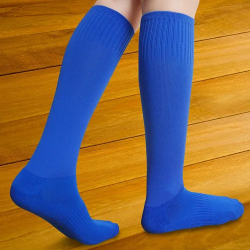 Miniatura 5 de Calcetines de fútbol para niños (4 a 16 años), calcetines deportivos hasta la rodilla para niños y niñas