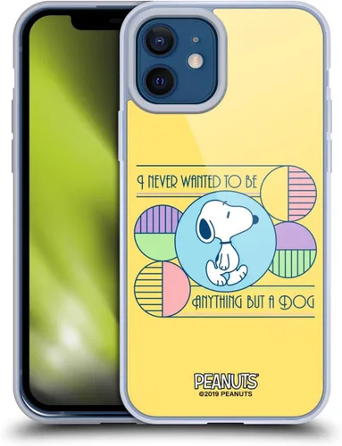 Miniatura 13 de Head Case Designs Snoopy Deco Dreams - Funda de gel suave con licencia oficial de Peanuts Blue Pattern compatible con Apple iPhone 7 Plus/iPhone 8
