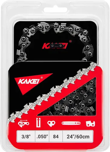 Miniatura 14 de KAKEI Stihl - Cadena de motosierra de 14 pulgadas, 3/8 pulgadas, paso LP, calibre .043 pulgadas, 50 eslabones de transmisión, 61PMM3 50, se adapta a
