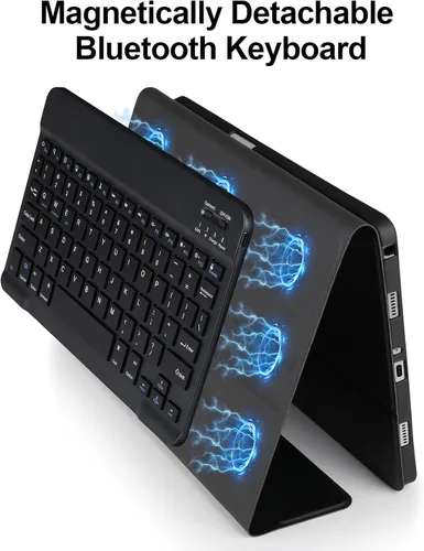 Miniatura 5 de Funda con teclado para Samsung Galaxy Tab A9+/Plus 11'' 2023(SM-X210/X216/X218), funda con teclado para Samsung Tab A9+ con soporte para S Pen