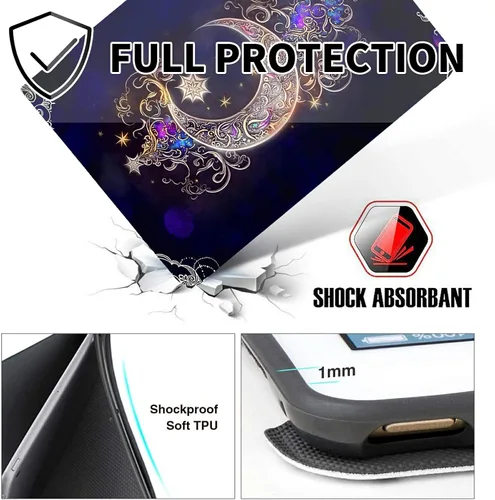 Miniatura 5 de Funda para iPad de 10.ª generación 2022, iPad de 10.9 pulgadas, iPad (A16) de 11ª generación de 11 pulgadas (2025), funda delgada de piel sintética