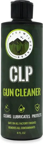 CLP Limpiador de pistola de 8 onzas, limpiador de orificios, lubricante, aceite protector para pistola, todo en uno, solvente de pistola, lubricante