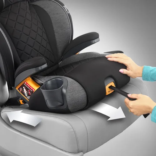 Miniatura 5 de Chicco KidFit Zip Plus Asiento Elevador para Auto 2 en 1 con Posicionamiento de Cinturón, Asiento Elevador sin Respaldo y con Respaldo Alto