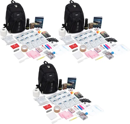Miniatura 12 de Kit de supervivencia para 1 persona, suministros premium por Emergency Zone