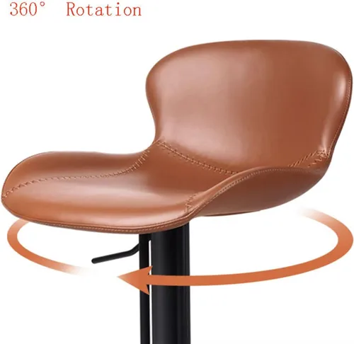 Miniatura 3 de BNNP Taburetes de bar altos, silla de bar que se puede levantar silla de bar alta giratoria de 360°, taburete de bar para el hogar, hotel, 1