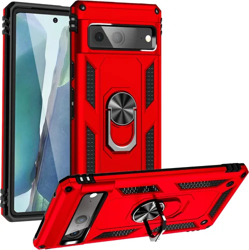 Miniatura 8 de Korecase Funda para Google Pixel 6 Pro de Servicio Pesado Resistente de Cuerpo Completo a Prueba de Arañazos a Prueba de Golpes Protección