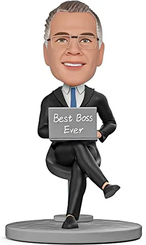 Miniatura 20 de Bobblehead personalizada para mujer, figura personalizada de Lady Boss de la foto, regalo de empoderamiento para mujeres, decoración de escritorio